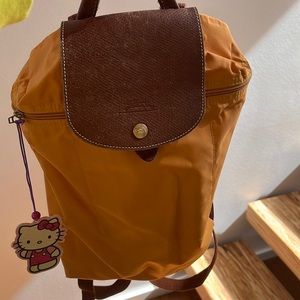 A longchamp small backpack from Paris!